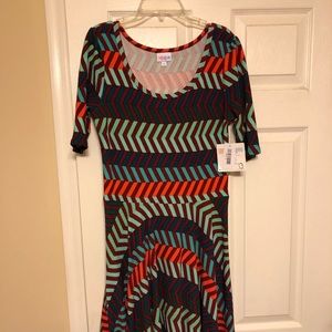 Lularoe Nicole Dress And Perfect T mixed lot